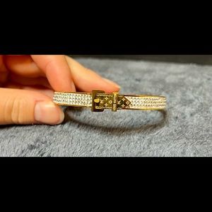 Louis Vuitton Gold Cuff Bracelet